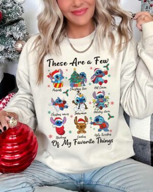 Stitch These Are A Few Of My Favorite Things – Sweatshirt