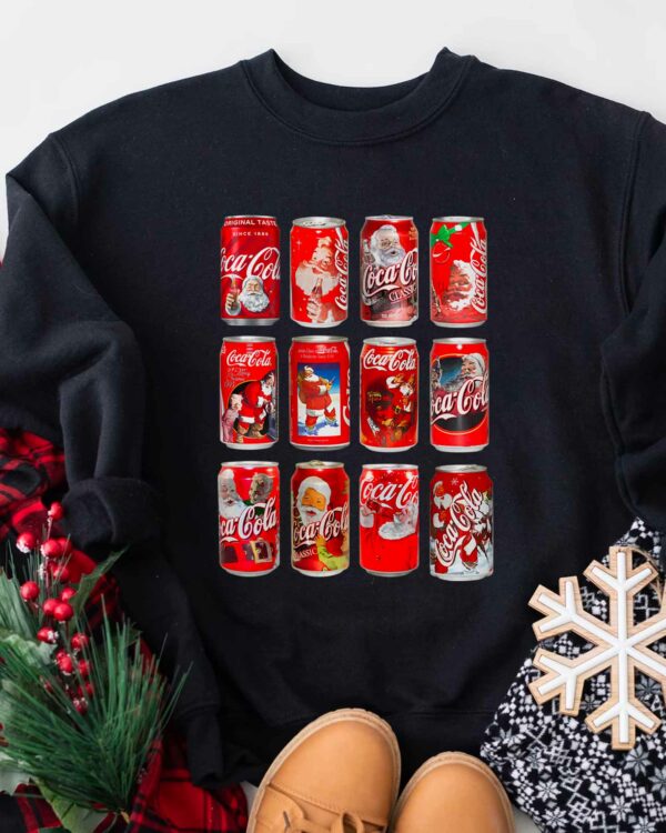 Christmas Santa Soda Sweatshirt