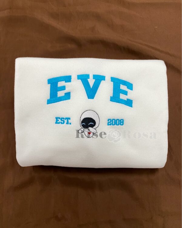 Wall-e & Eve Version 2 – Embroidered Sweatshirt