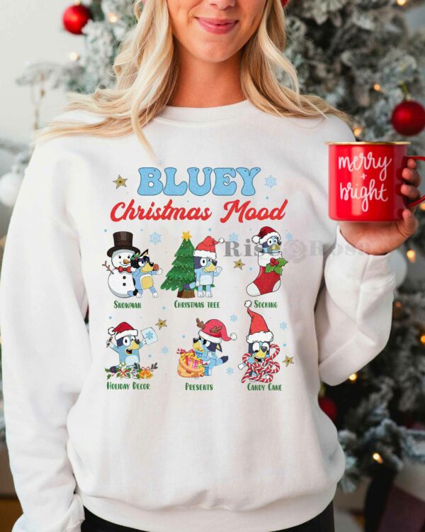 Bluey Christmas Mood – Sweatshirt