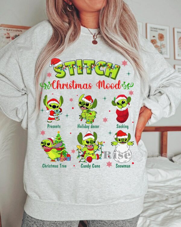 Stitch Christmas Mode – Sweatshirt