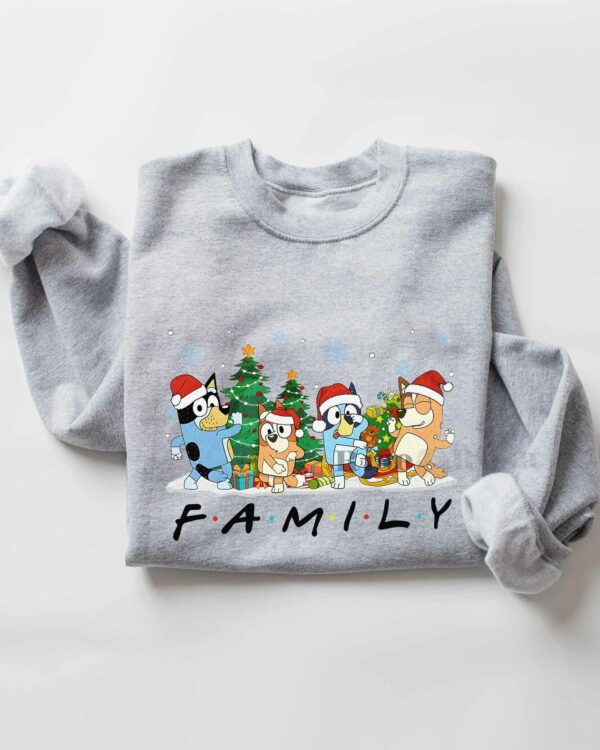 Bluey Family Christmas – Kids SweatShirt