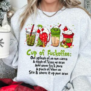 [Gift] Coca Santa and Grinch – Sweatshirt