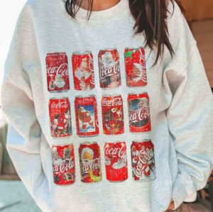 [Gift] Coca Santa and Grinch – Sweatshirt