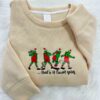 Grinch Stitch That’s It I’m Not Going – Embroidered Shirt