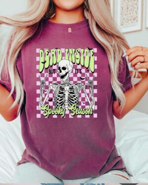 Comfort Color – Dead Inside Spooky Season Sweatshirt