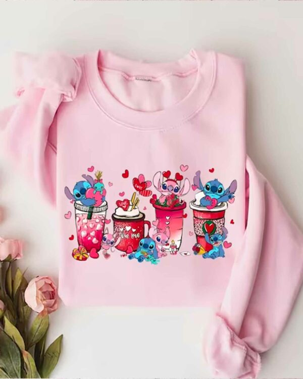 Stitch Valentine Lovely – Sweatshirt
