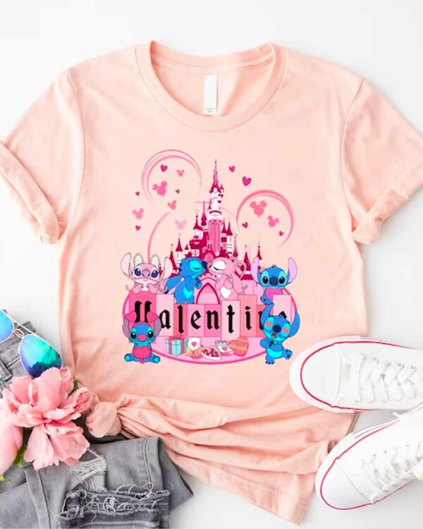 Stitch So Cute Valentine – Kids SweatShirt