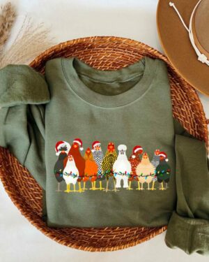 Christmas Chicken – Kids SweatShirt