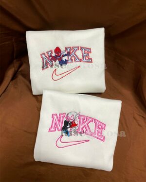 Spider Man & Woman – Embroidered Shirt