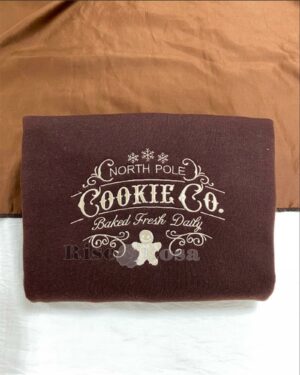 Cookie Christmas – Embroidered Sweatshirt