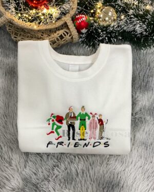 Christmas Movie – Embroidered Sweatshirt