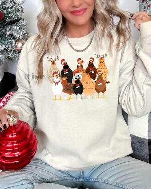 Christmas Lovely Chicken – Sweatshirt