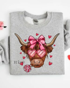 Cow Valentine  – Sweatshirt