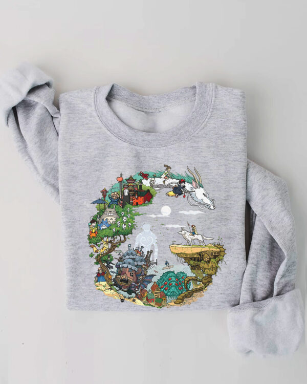 Ghibli Studio Art – Sweatshirt, Tshirt, Hoodie