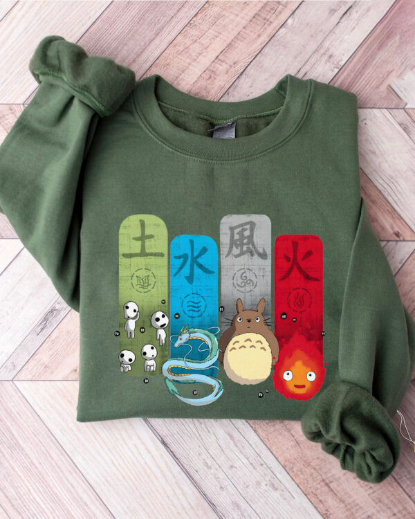 Vintage Ghibli Studio – Sweatshirt, Tshirt, Hoodie