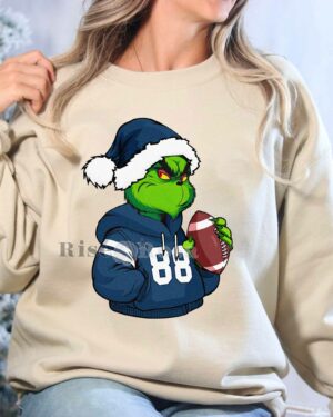 The Grinch Dallas Cowboys- Sweatshirt