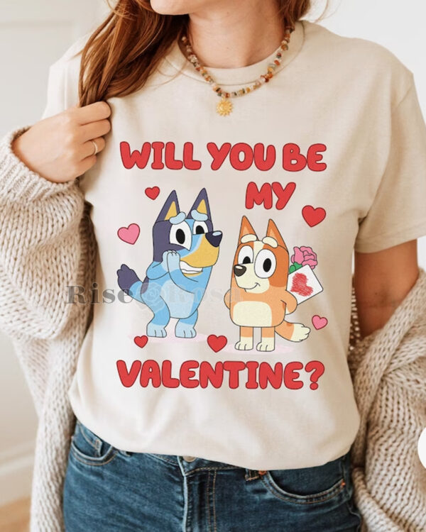 Bluey Lovely Valentine – Sweatshirt