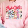Bluey and Friend Valentine – Sweatshirt