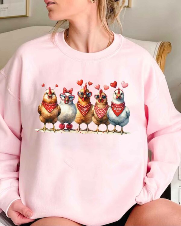 Chicken Lovely Valentine – Sweatshirt