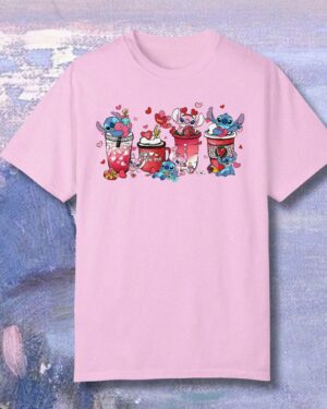 Stitch Coffee Valentine – Sweatshirt