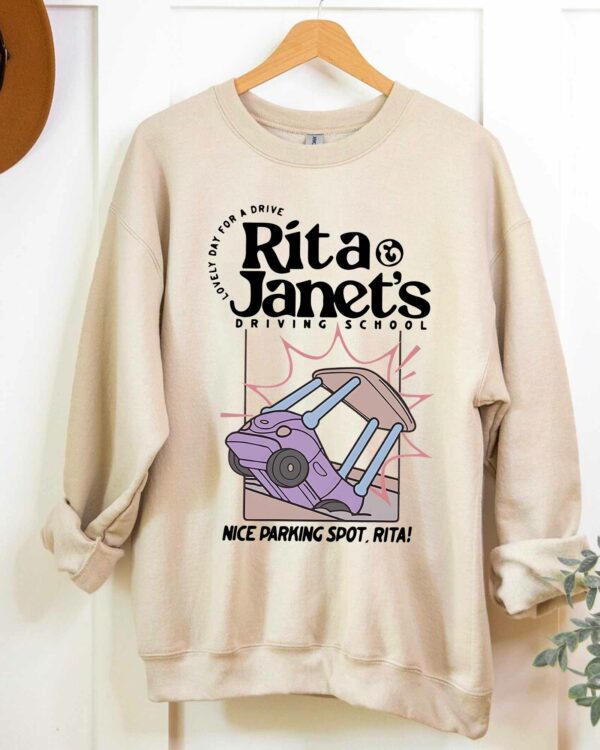 Rita & Janet Driving School – Sweatshirt, Tshirt, Hoodie