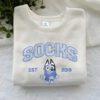 Socks – Embroidered Sweatshirt