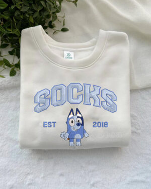 Socks – Embroidered Sweatshirt