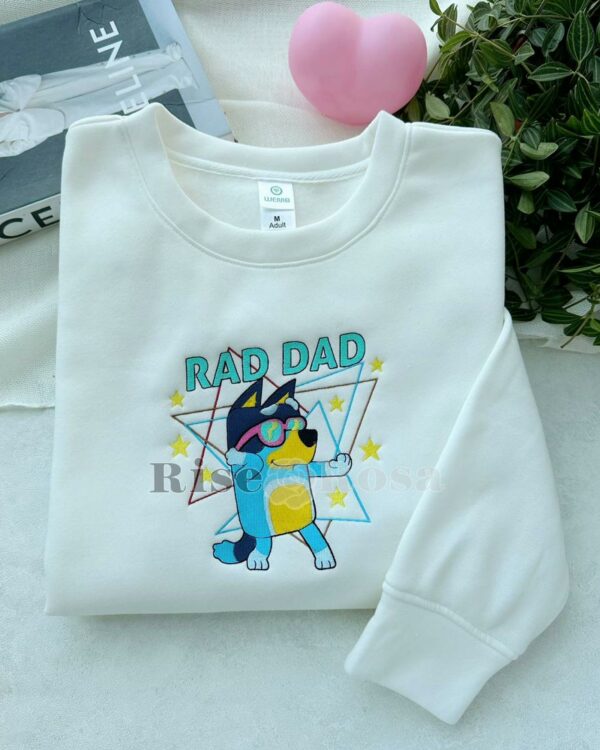 Rad Mom Chilli And Rad Dad Bandit – Embroidered Shirt