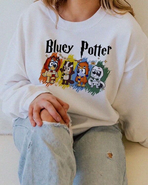 Bluey Harry Potter – Sweatshirt, Tshirt, Hoodie
