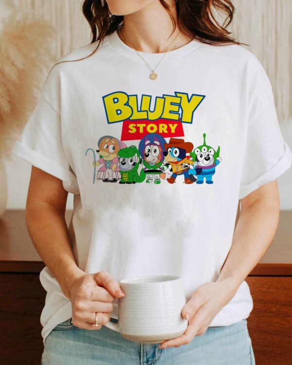 Bluey Toy Story – Sweatshirt, Tshirt, Hoodie