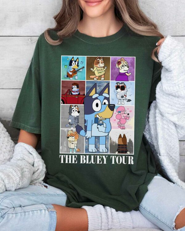 Bluey Eras Tour – Sweatshirt, Tshirt, Hoodie