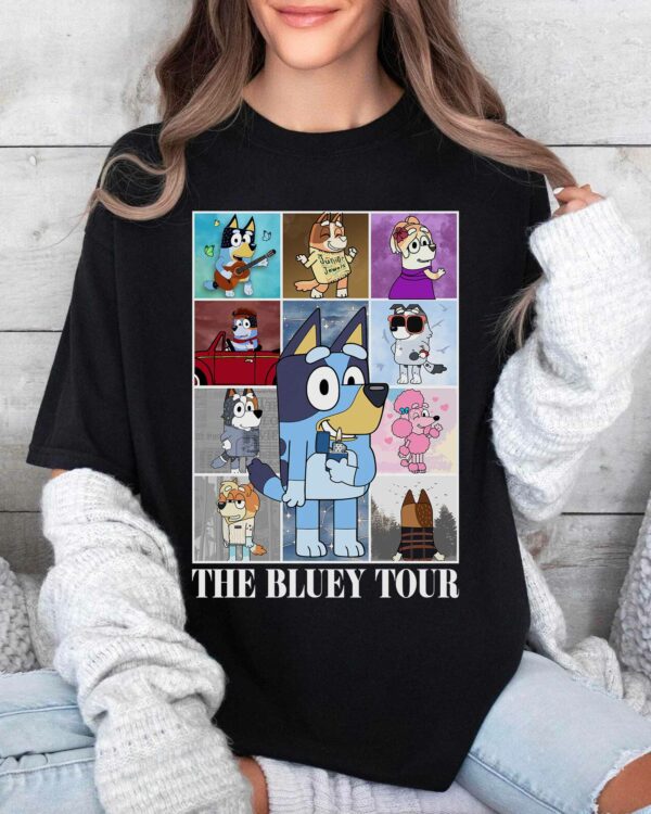 Bluey Eras Tour – Sweatshirt, Tshirt, Hoodie
