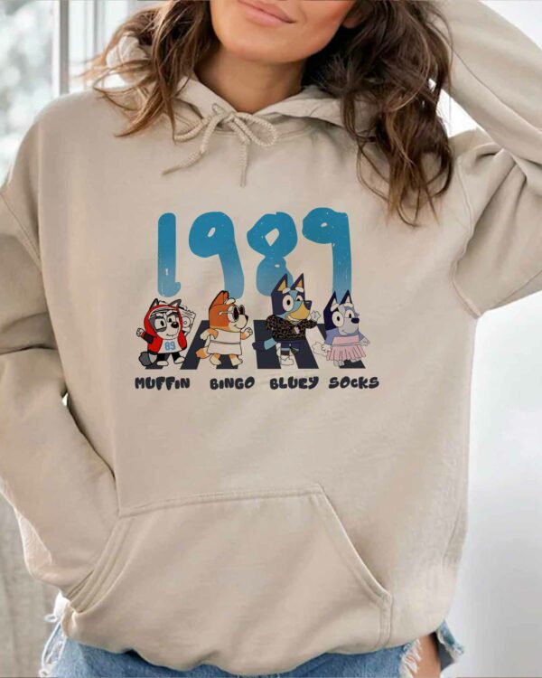 Bluey 1989 Album – Sweatshirt, Tshirt, Hoodie