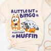 A Little Bit Bingo A Lotta Bit Muffin – Kids SweatShirt