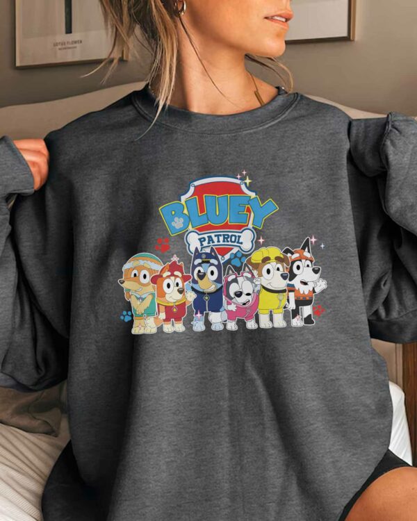 Bluey Patrol – Sweatshirt, Tshirt, Hoodie