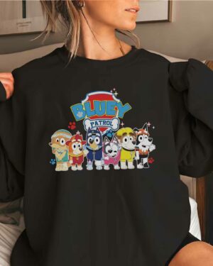 Bluey Patrol – Sweatshirt, Tshirt, Hoodie