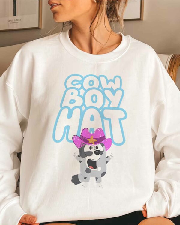 Bluey Cow Boy Hat – Sweatshirt, Tshirt, Hoodie