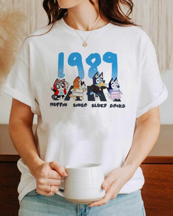 Bluey 1989 Album – Sweatshirt, Tshirt, Hoodie