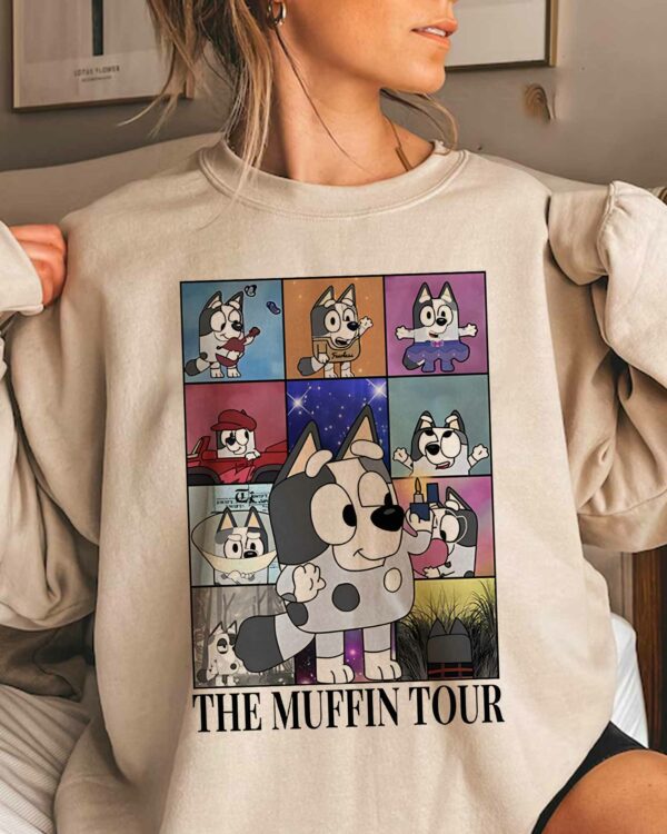 The Muffin Tour – Sweatshirt, Tshirt, Hoodie