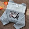 Horror Characters Friends – Embroidered Sweatshirt