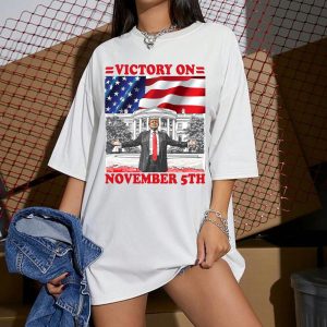 Trump Victory On November 5th – Sweatshirt, Tshirt, Hoodie