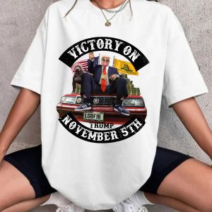 Trump Victory On November 5th – Sweatshirt, Tshirt, Hoodie