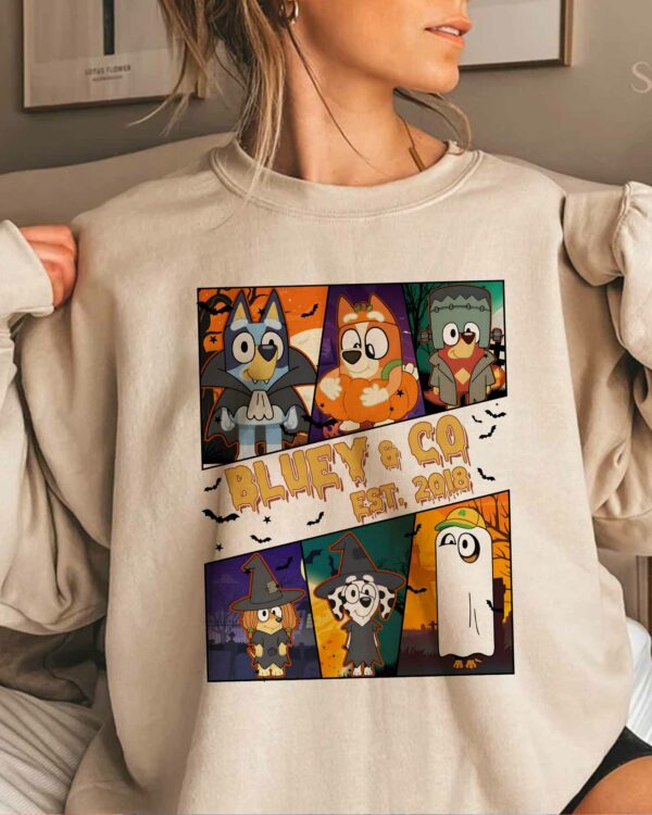 Bluey And Co ESt 1987- Sweatshirt, Tshirt, Hoodie