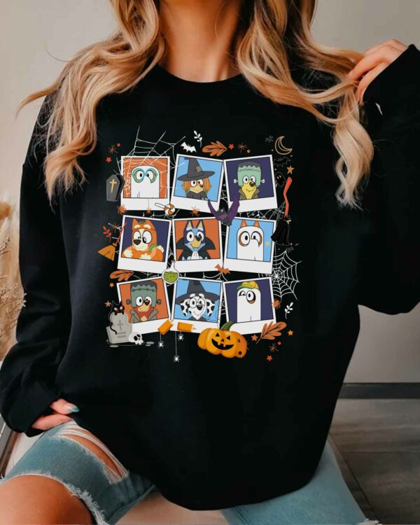 Bluey And Friends Halloween – Sweatshirt, Tshirt, Hoodie