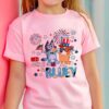 Bluey Red White Bluey – Kids SweatShirt