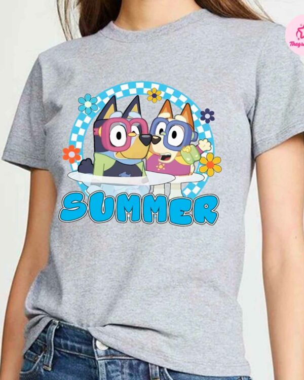 Bluey Summer 2 – Sweatshirt, Tshirt, Hoodie