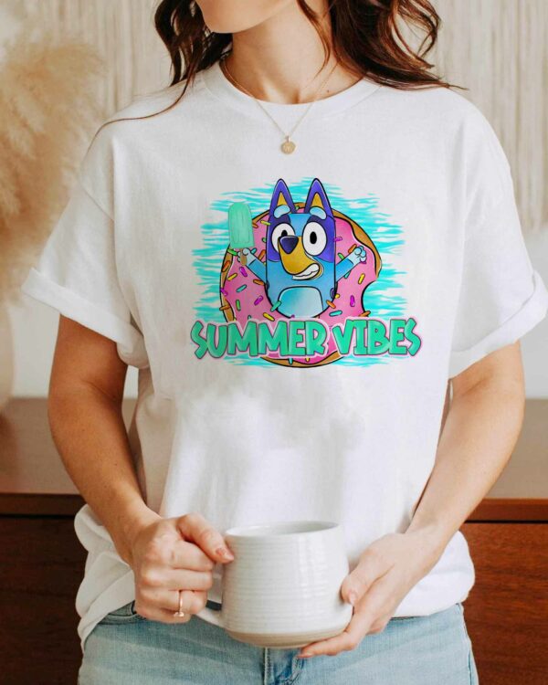 Bluey Summer Vibes – Sweatshirt, Tshirt, Hoodie