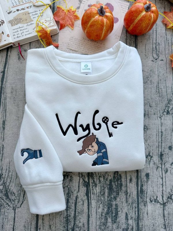 Coraline And Wybie Halloween – Embroidered Sweatshirt