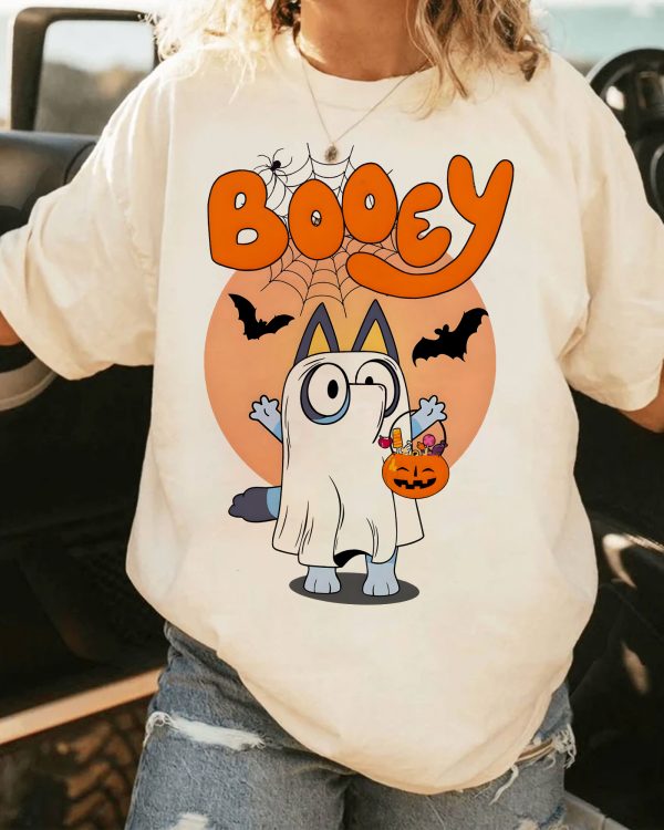 Bluey Halloween Booey – Sweatshirt, Tshirt, Hoodie